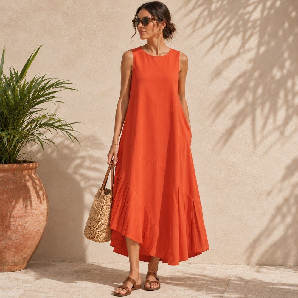 COS Sleeveless Midi Dress